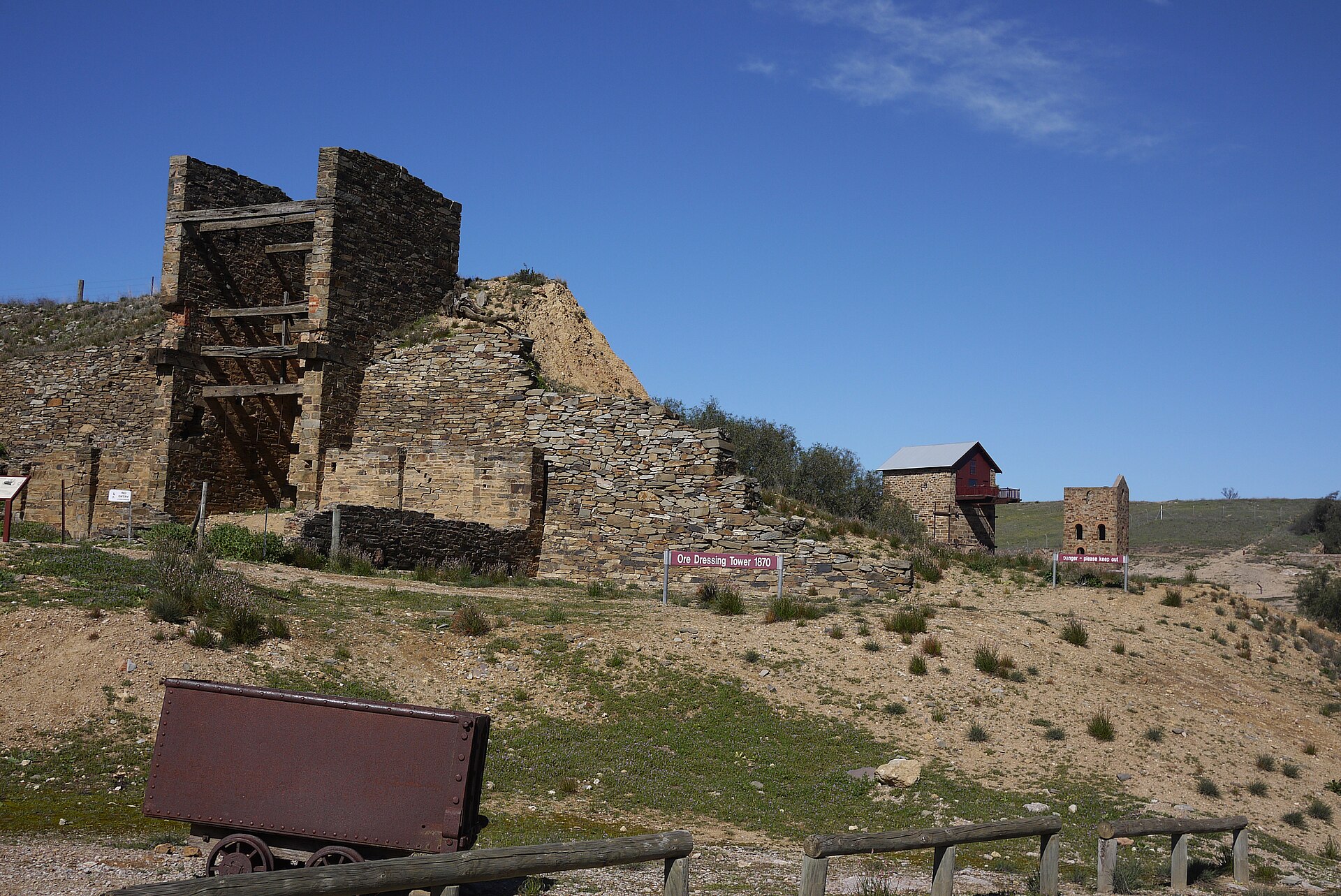 Burra's copper-mining heritage